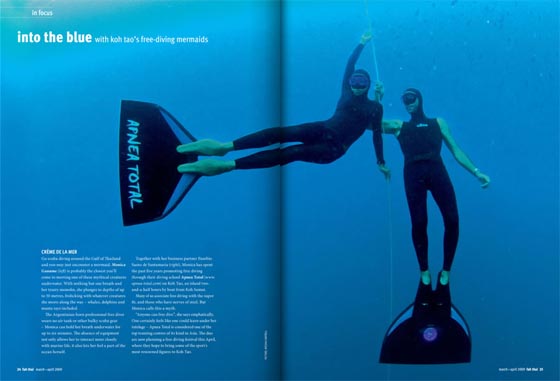 Freediving - Apnea Total - Monica Ganame