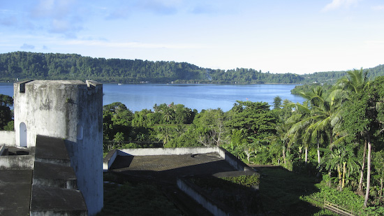 View From Fort Belgica On Banda Naira Island