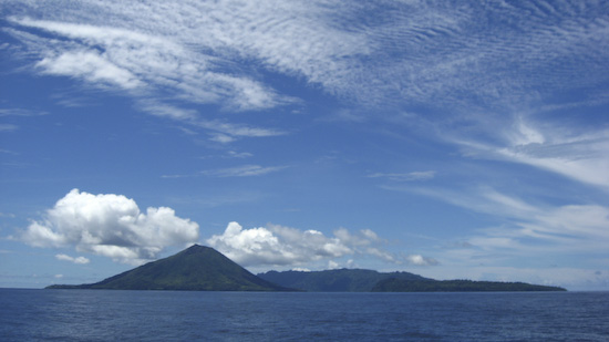 The Banda Islands Above Water