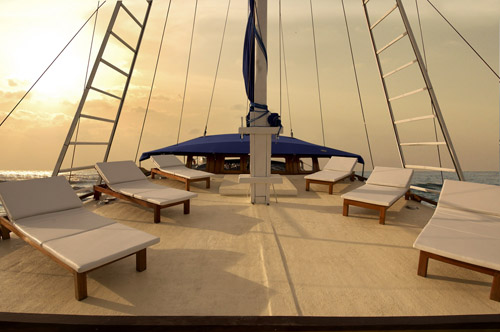 S/Y Siren Sun Deck