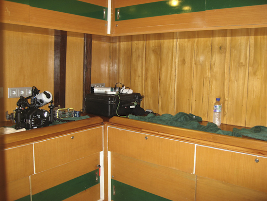 Tambora Liveaboard Camera Room