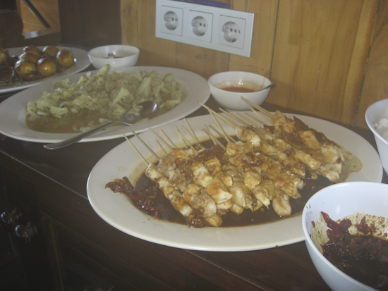 Lunch On Tambora Liveaboard